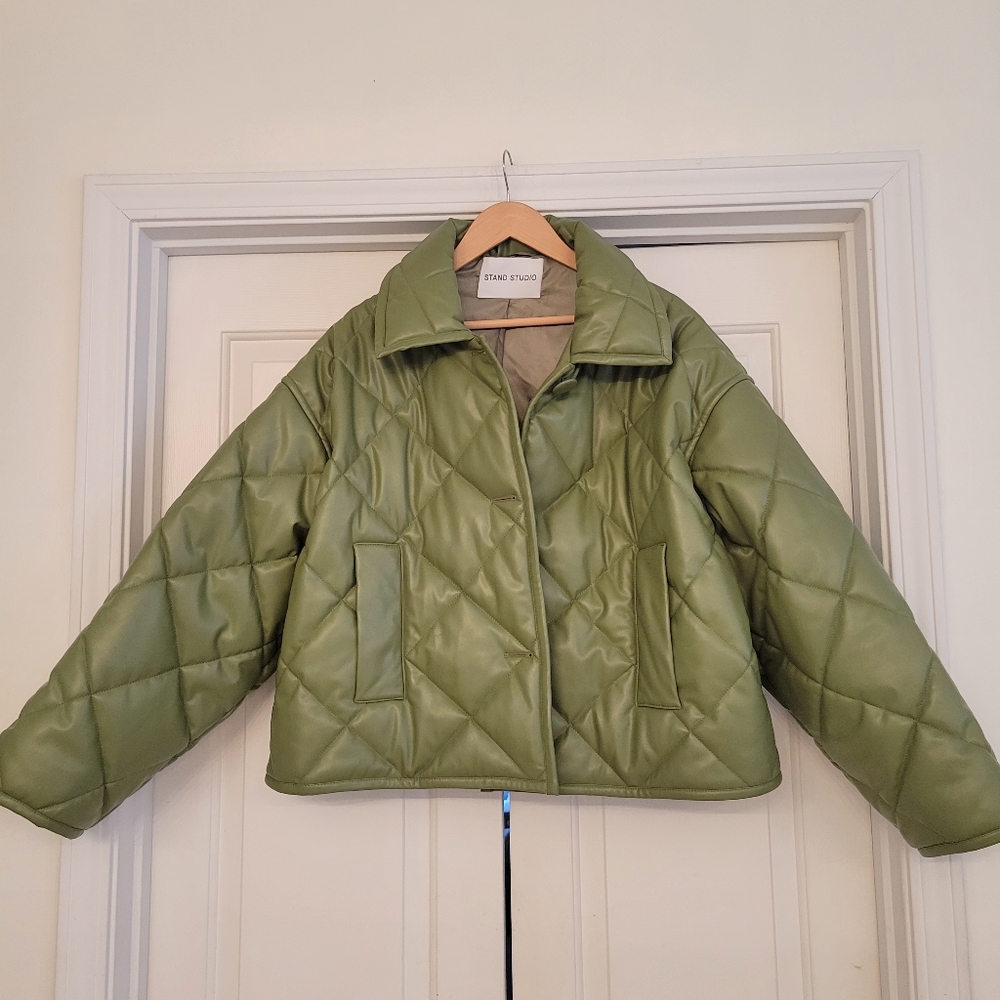 Stand Studio Nikolina Faux Leather Jacket